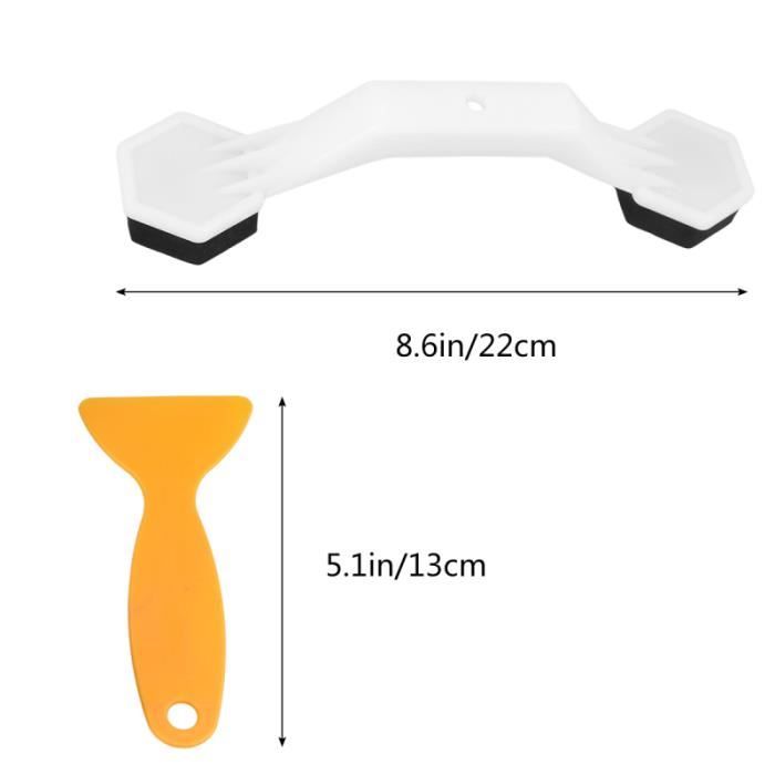 Kit De 4 Outils De Réparation Bosses Sans Peinture - En Aluminium, Avec Languettes Collantes - Pour Voiture, électroménager - 3