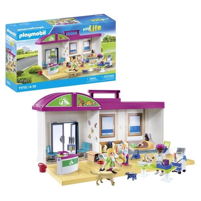 Jouet Multicolore PLAYMOBIL 71715 4 ans Enfant Mixte Playmobil City Life Cdiscount Jeux Jouets