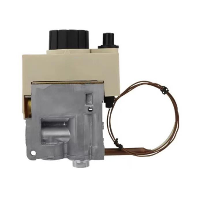 Vanne Thermostatique à Gaz 710 De Qualité Professionnelle - Pour Friteuse, Wok, Cuiseur Vapeur Et Four - Contrôle De Température 120-200°C