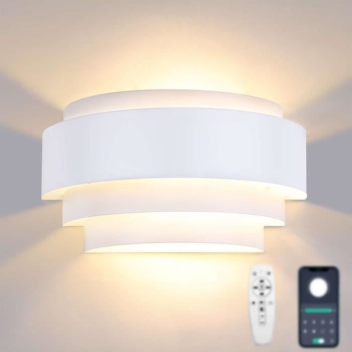 Lightess Lampe Murale Interieur 3 étages Murale LED Applique Murale