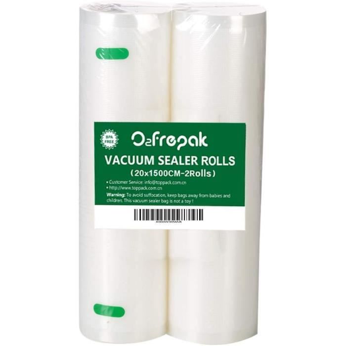 Rouleau congelation sous sale vide