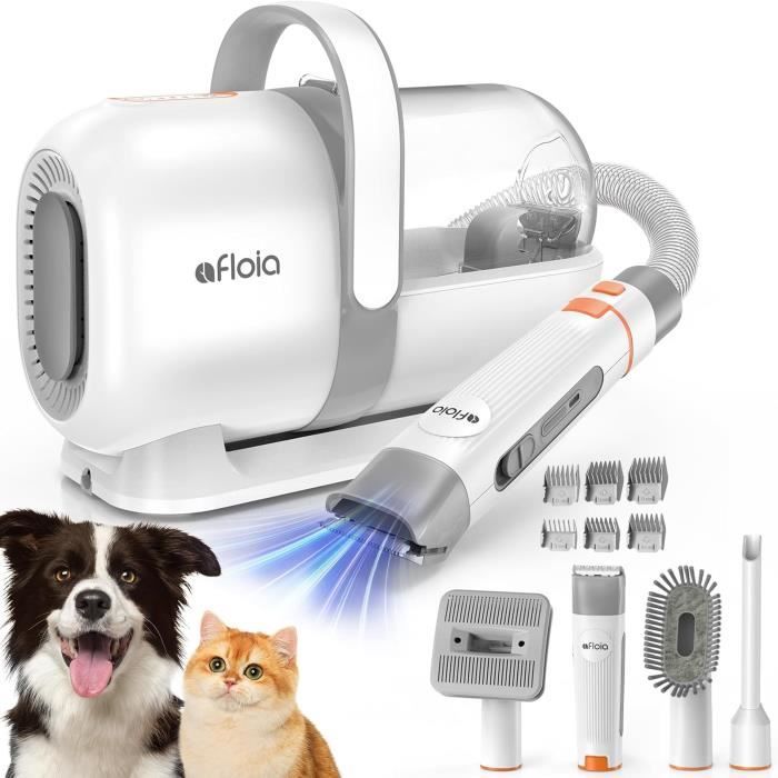 Aspirateur Poil De Chien, Tondeuse Pulseur Chien Chat Professionnelle