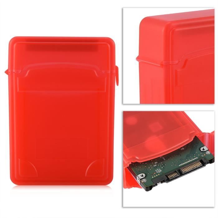 Tbest boîtier de disque dur 2,5 pouces HDD / SSD Boîtier de rangement