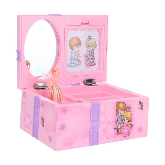 Boîte à bijoux de musique - TMISHION - Ballerine - Violet - Enfant - ABS