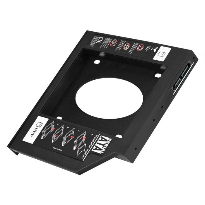 Rack de disque dur interne SATA - HURRISE - 2.5 pouces - Hot Swap - 6