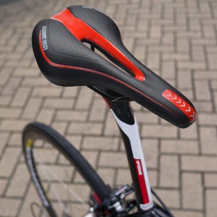 Selle De Vélo Épaisse, Sans Nez, Selle De Vélo Surdimensionnée, Confortable, Respirant, Coussin