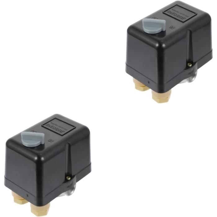 Pressostat Viair 90217 Noir - Allumage 110 PSI Arrêt 145 PSI Pour Compresseur Air