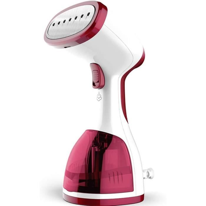 LIROPAU Défroisseur Vapeur Portable 1000W - Mini Fer à Vapeur Chauffage Rapide 10 Secondes, Idéal Voyage Et Maison