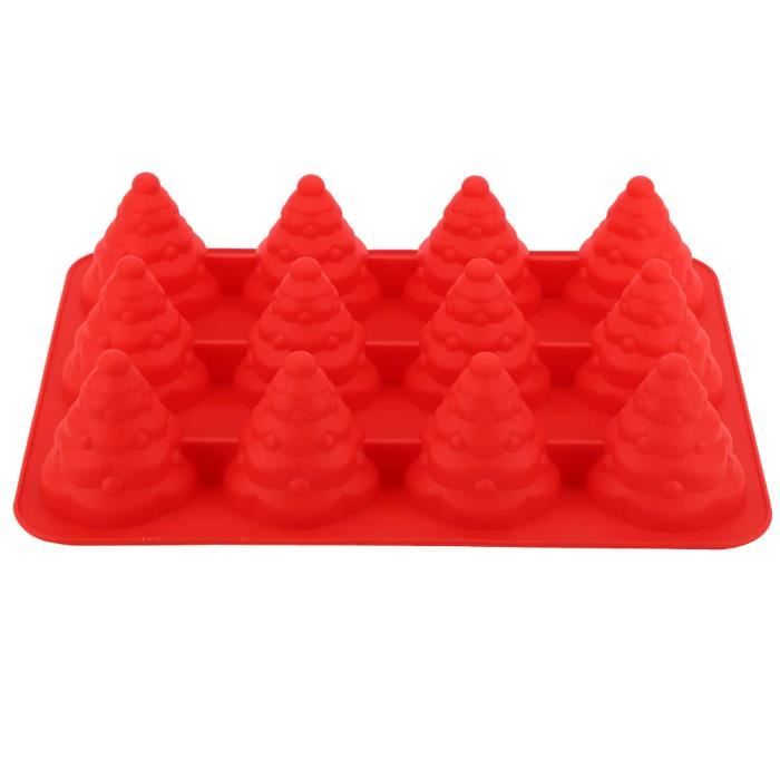 KUYYFDS, Moule En Forme De Tube D'arbre De Noël En Silicone
