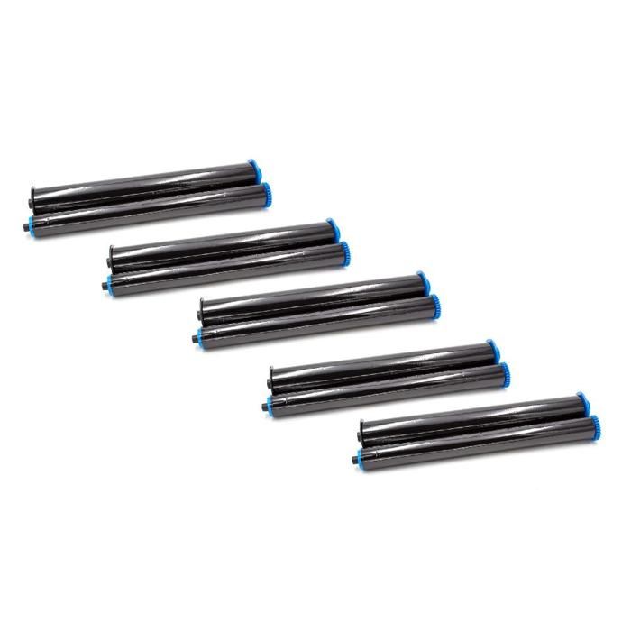 5 Rouleaux D'encre Noir-rouge Vhbw – Compatibles Texas Instruments TI 5032 SVC, Caisses, Calculatrices