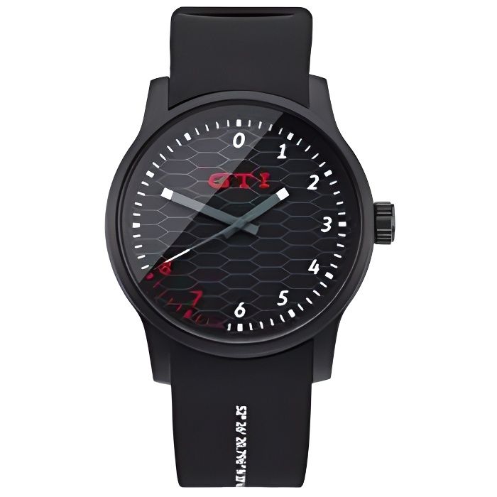 Volkswagen Montre analogique GTI Noir 5HV050830 Achat vente