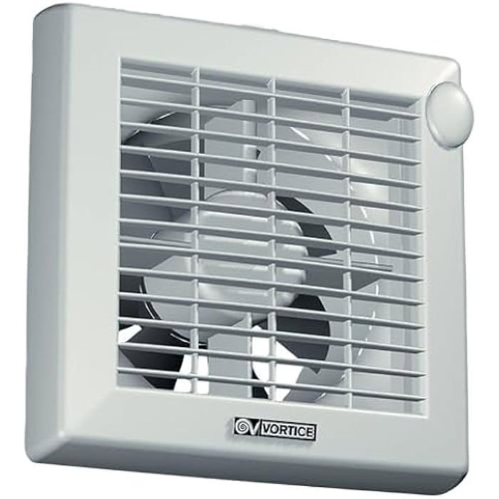 Votrice - Aspirateur Mural hélicoïdal M 150/6” A 30 W Blanc - Vortice