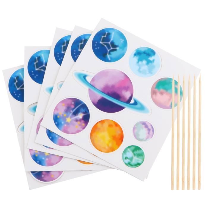 40 Pcs Gateau Toppers Delicat Decoratif Espace Planete Cupcake Insert Cartes Pour Anniversaire De Figurine Decor De Gateau Cdiscount Maison