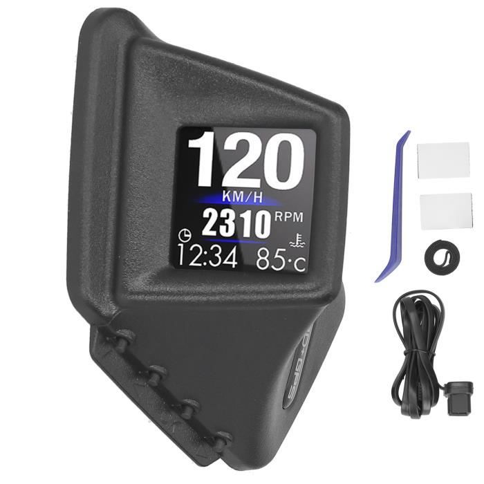 JAUGE D'ORDINATEUR DE Conduite HUD OBD2 Pour Compteur De Vitesse De