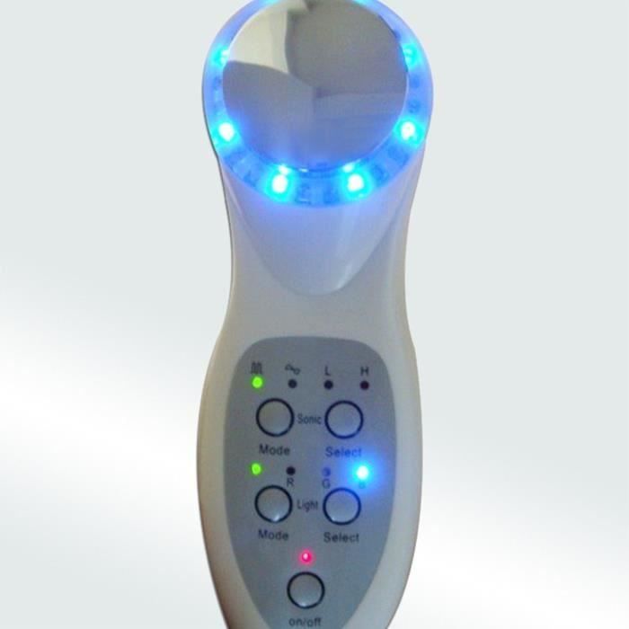 Masseur Visage Microcourants GESS Reisen Avec Chauffage Infrarouge - Soin Anti-âge