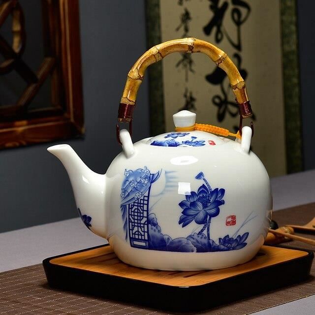 Théière En Céramique Gongfu à Rotation 360° - Capacité 190 Ml - Infuseur Intégré - Style Chinois Portable