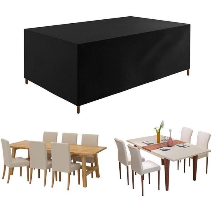 Housse Salon De Jardin Rectangulaire Housse De Table De Jardin Imperméable Bache Salon De Jardin