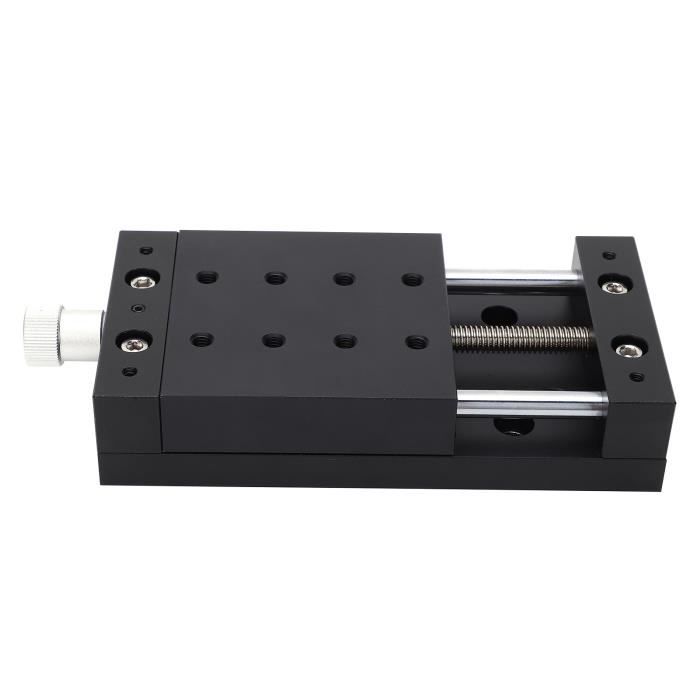 XYZ Platine Linéaire De Précision Manuelle à 3 Axes, Plate-Forme De Réglage De Roulement De Coupe 40 X 40 Mm, Table Coulissante LD40-LM, Guide à Rouleaux, Précision Micrométrique