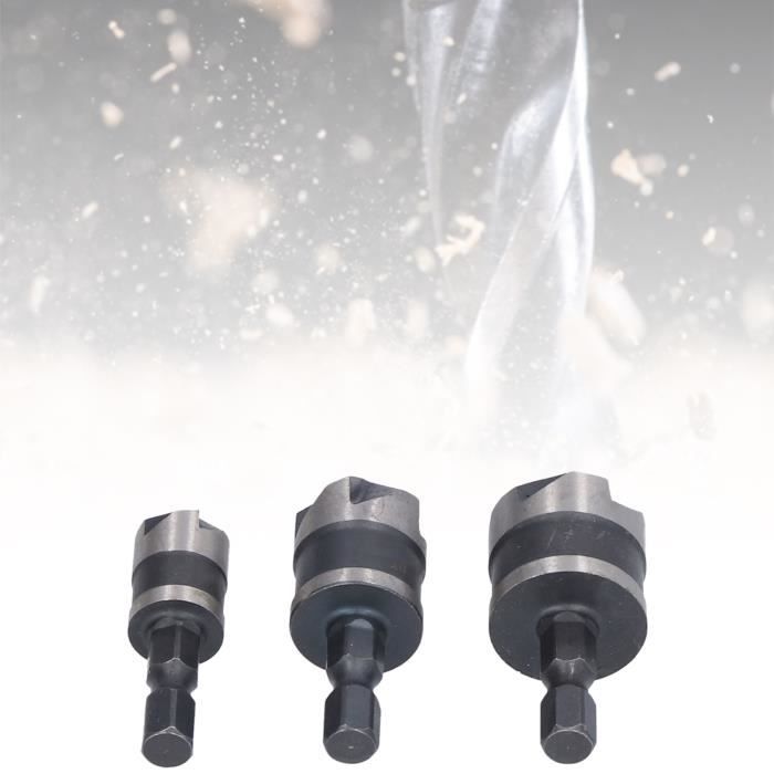 Jeu De Forets à Chanfreiner, 6 Pièces Fraise Bois Avec