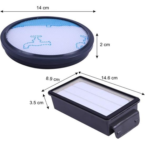 MOULINEX Filtro + Spugna + Ciclone Per Aspirapolvere UPORIGIN - Ricambio Originale D903263 - 2