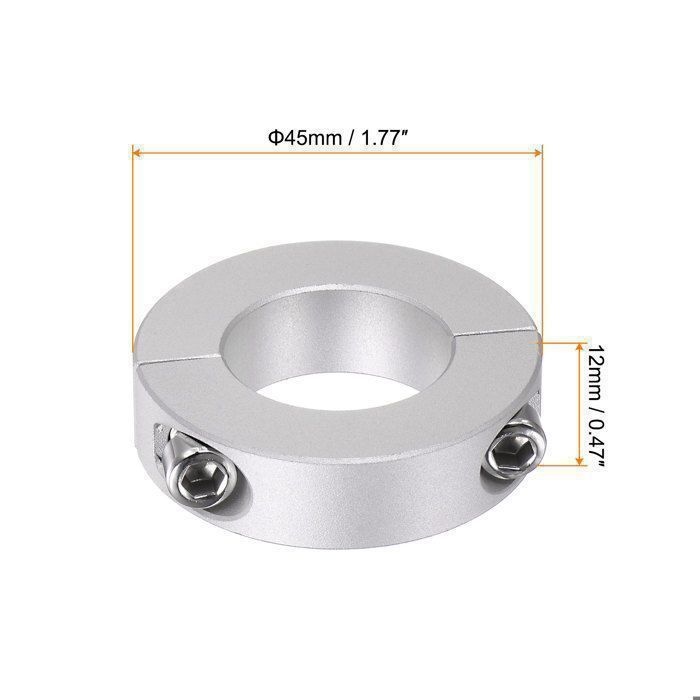 Entretoise aluminium 24 mm épaisseur 8 mm pour vis M8 ABM - PAM RACING