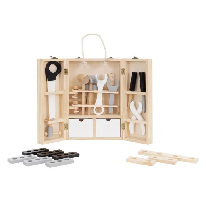 Jeu d'orthographe en bois pour enfants, jouet éducatif Montessori -  Boutchoubox