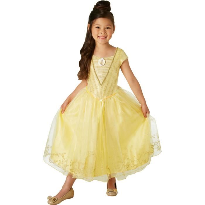Deguisement luxe La Belle et la Bete RUBIES Belle Jaune Enfant Disney Princesses Cdiscount Jeux Jouets