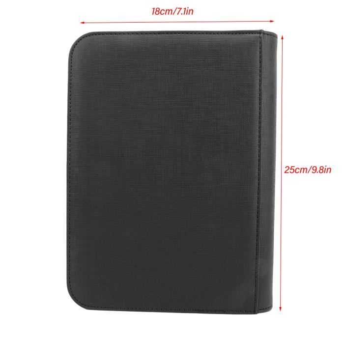 Classeur Porte-Cartes 4 Pochettes – Album 30 Pages Pour Cartes à Collectionner – Format Portable SN6 – Jusqu’à 240 Cartes – Cadeau Enfant