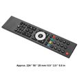 BOYOU Télécommande de Remplacement compatible pour GRUNDIG TV TP7187R (Noir)-2