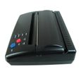 SIFREE Copieur Photocopieur Machine Imprimante Thermique pour Transfert de Tatouage -2