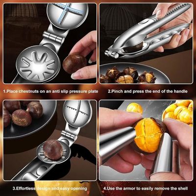 Pince A Chataigne Coupe-Châtaignes Multifonctionnel, Ouvre