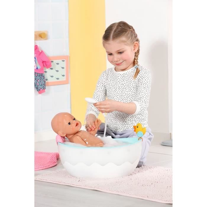 1 ensemble 1/12 maison de poupée 3D petite baignoire avec capacité de