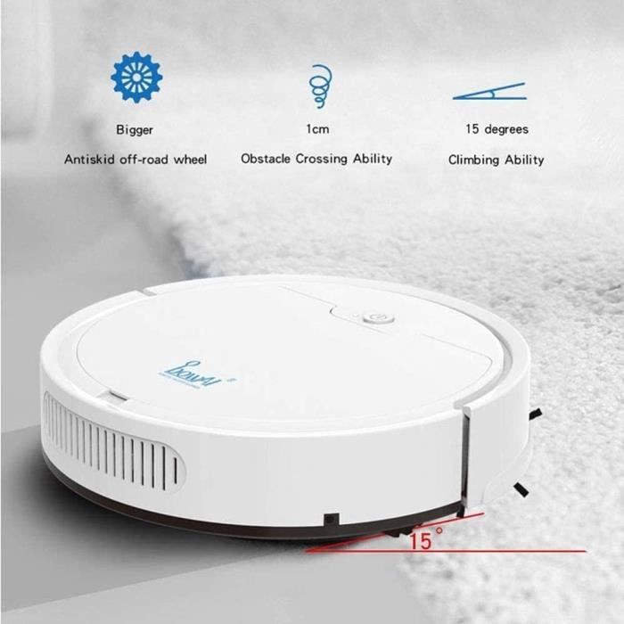 Serpillière Rotative Électrique 180° - Nettoyeur Sols Rechargeable Avec Chiffons Microfibre Pour Maison Et Voiture