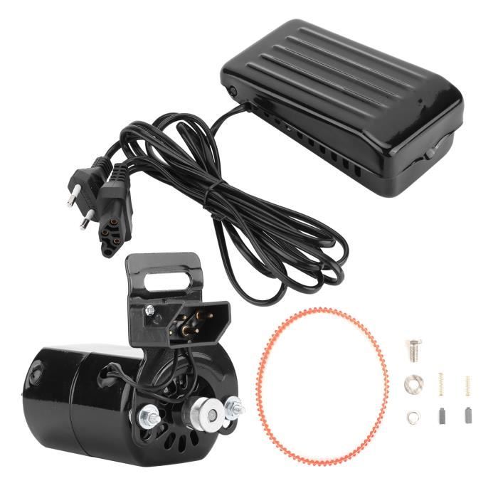 Kit Moteur Machine à Coudre 180W 10000RPM Avec Pédale Universelle - Pièces De Rechange Pour Machines Vintage