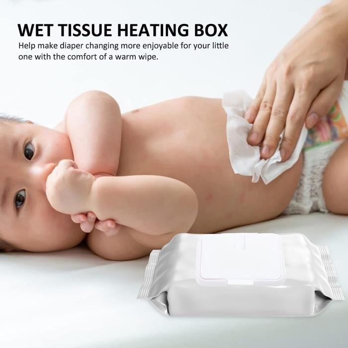 Chauffe-lingettes pour bébé, distributeur de lingettes humides pour bébé,  chauffe-couches pour véhicule domestique : : Bébé et Puériculture
