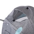LIONELO Irma - Poussette bébé canne compacte - De 6 à 36 mois - Ceinture 5 points de sécurité - accessoires inclus - Gris/bleu-3