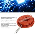 Câble chauffant autorégulateur en silicone YOSOO - Pour tuyau, compresseur et climatiseur - Blanc-3