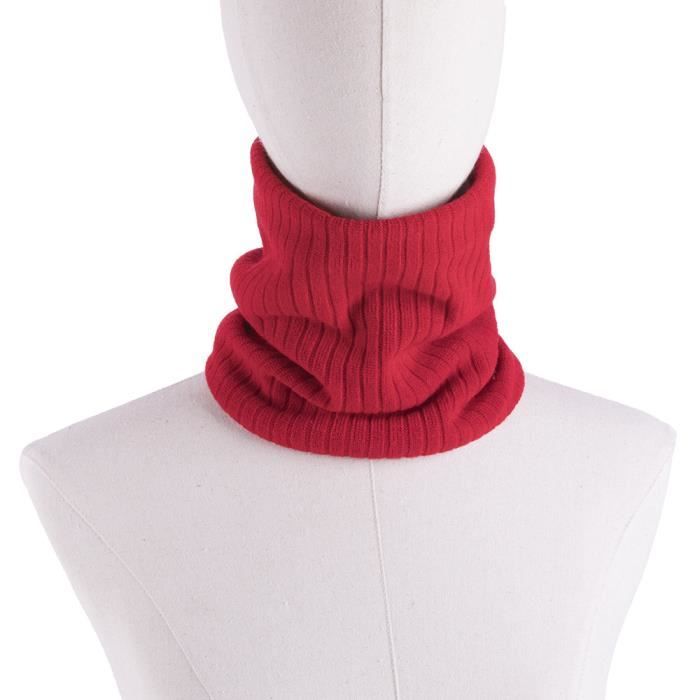 Écharpe polaire chaude en tricot pour femme et homme, écharpe chaude pour  le cou, pour le Ski et l'escalade - AliExpress
