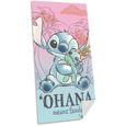 Disney Lilo et Stitch Ohana Serviette de plage 70x140 cm Numéro d'article : EWA00044ST, Serviette de plage Enfant-0