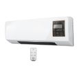 Petit climatiseur - GOTOTOP - Mural Chauffant - Portable - Ventilateur - Blanc