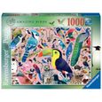 Puzzle 1000 pièces - Ravensburger - Oiseaux extraordinaires / Matt Sewell - Animaux - Garantie 2 ans-0