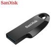 Clé USB SanDisk Ultra Curve 64Go USB 3.2 Gen1 100MB/s mémoire Flash Drive SDCZ550-064G-G46-0