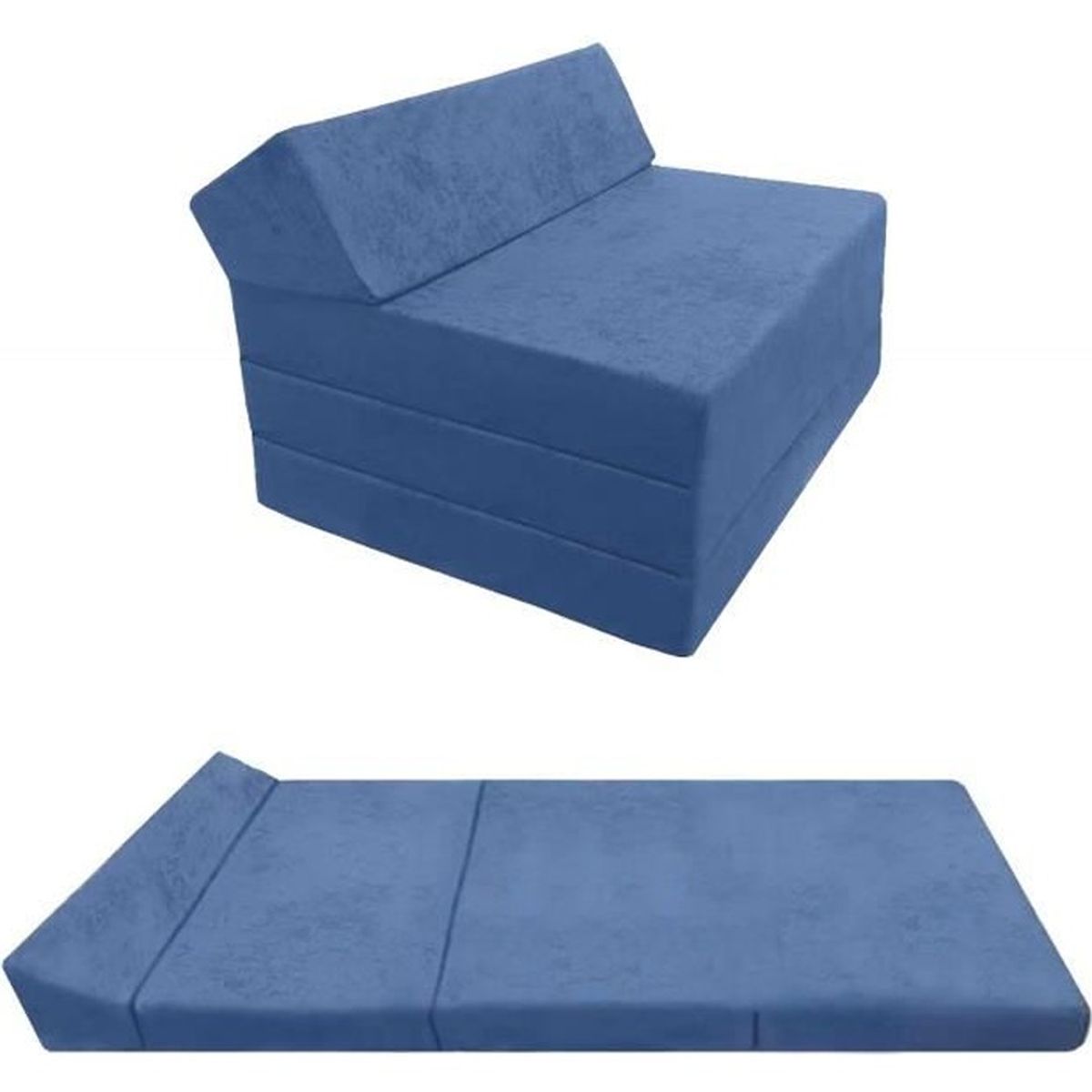 IZTOSS Matelas Lit Fauteuil Futon Pliable Pliant Longueur 200 Cm Iztoss matelas lit fauteuil futon pliable pliant longueur 200 cm