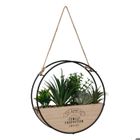 ATMOSPHERA CRÉATEUR D'INTÉRIEUR Plante artificielle suspendue "Krist" D20cm - Atmosphera createur d'interieur