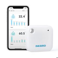 INKBIRD WiFi Thermomètre intérieur Hygromètre IBS-TH3 Thermomètre Hygromètre intérieur Enregistreur température humidité avec