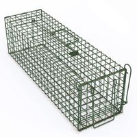 Qianruida piège de capture pour petits animaux 60x16x16cm 1 entrées piège rat cage pour Animaux - vert