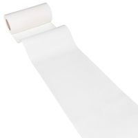 JUNOPAX Chemin de Table en papier blanc 50 m x 0,20 m |  imperméable et peut être essuyée