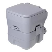 Toilette mobile de 20 litres Camry CR 1035 avec réservoir d'eau de 13L Toilette de camping