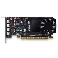 DELL NVIDIA Quadro P600 2 GB GDDR5, Quadro P600, 2 Go, GDDR5, PCI Express x16 3.0, 1 ventilateur(s)