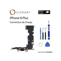 OuiSmart® Nappe dock flex connecteur de charge noir micro antenne pour iPhone 8 Plus